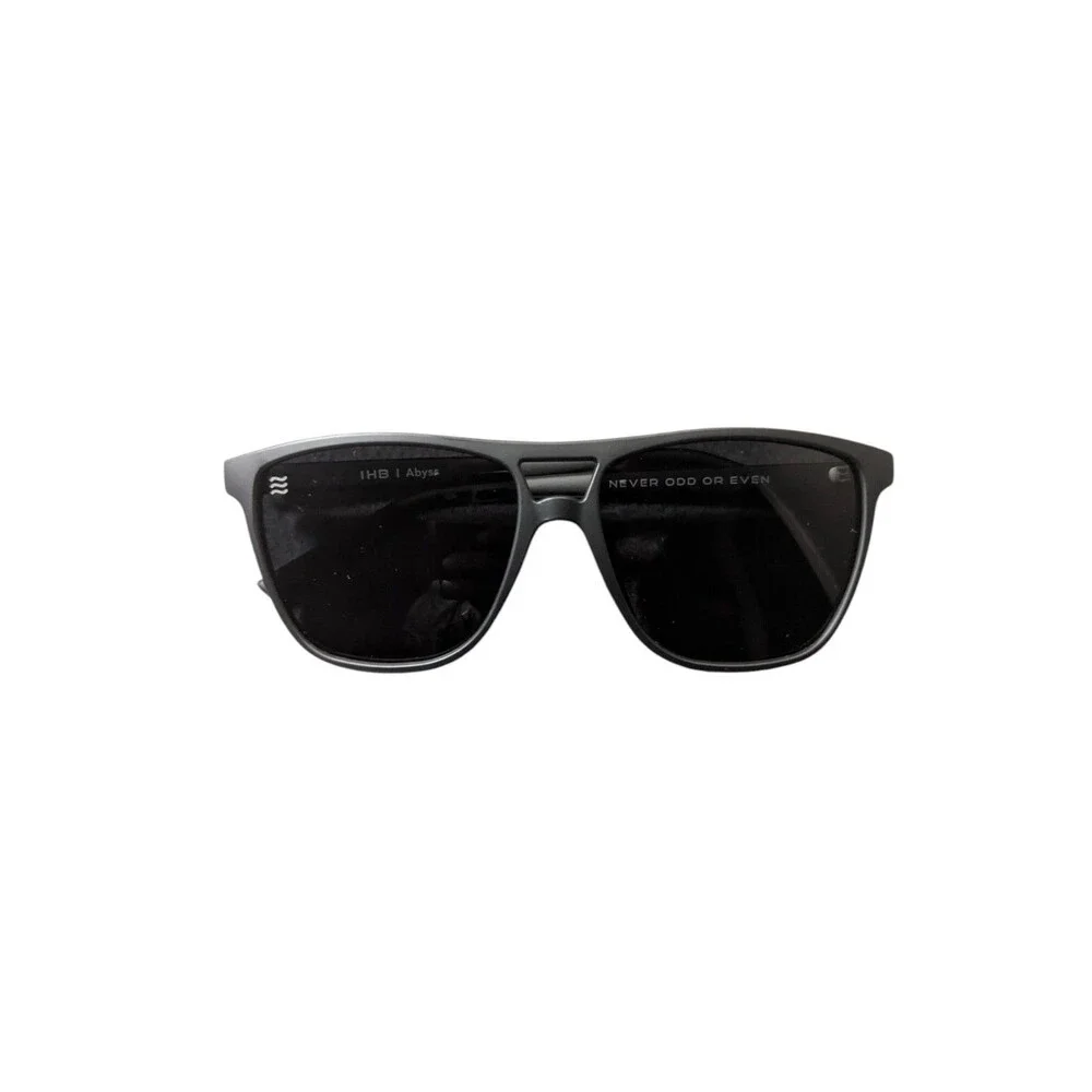 Neven IHB Abyss Black Frame Polarized Black Lens Sunglasses 62mm